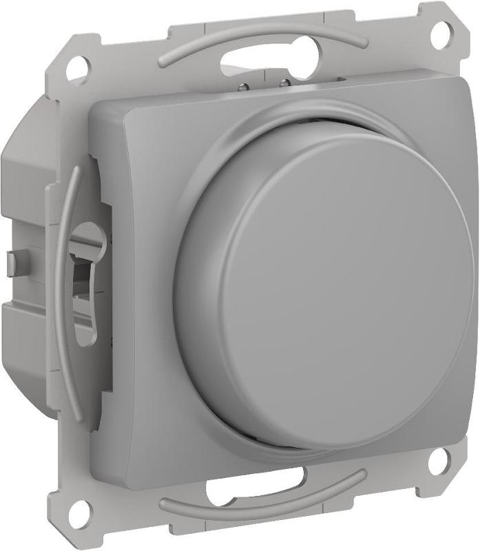 Glossa Алюминий Светорегулятор (диммер) повор-нажим LED RC 400Вт механизм