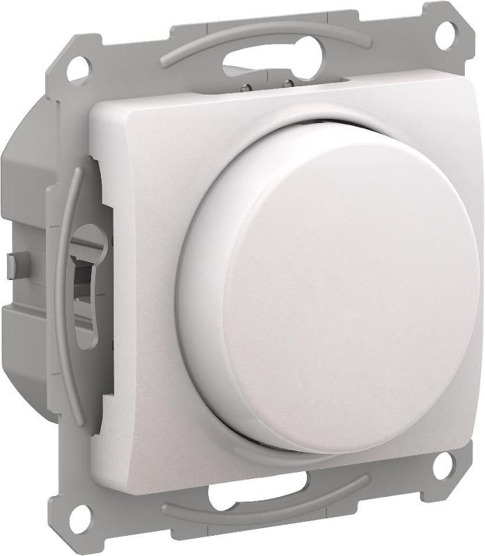 Glossa Перламутр Светорегулятор (диммер) повор-нажим LED RC 400Вт механизм