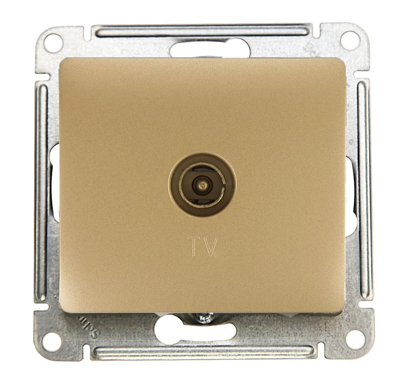 Glossa Перламутр Розетка TV, механизм