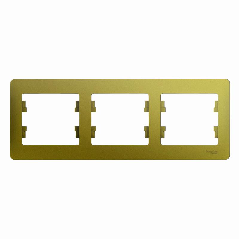Glossa Фисташковый Рамка 3-ая, горизонтальная