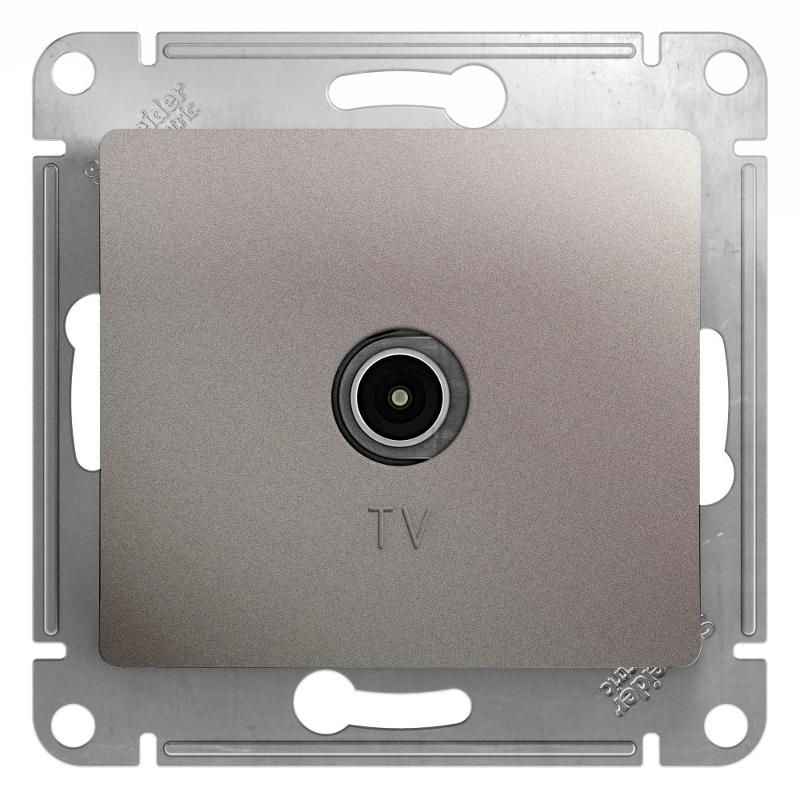 Glossa Платина Розетка TV, механизм