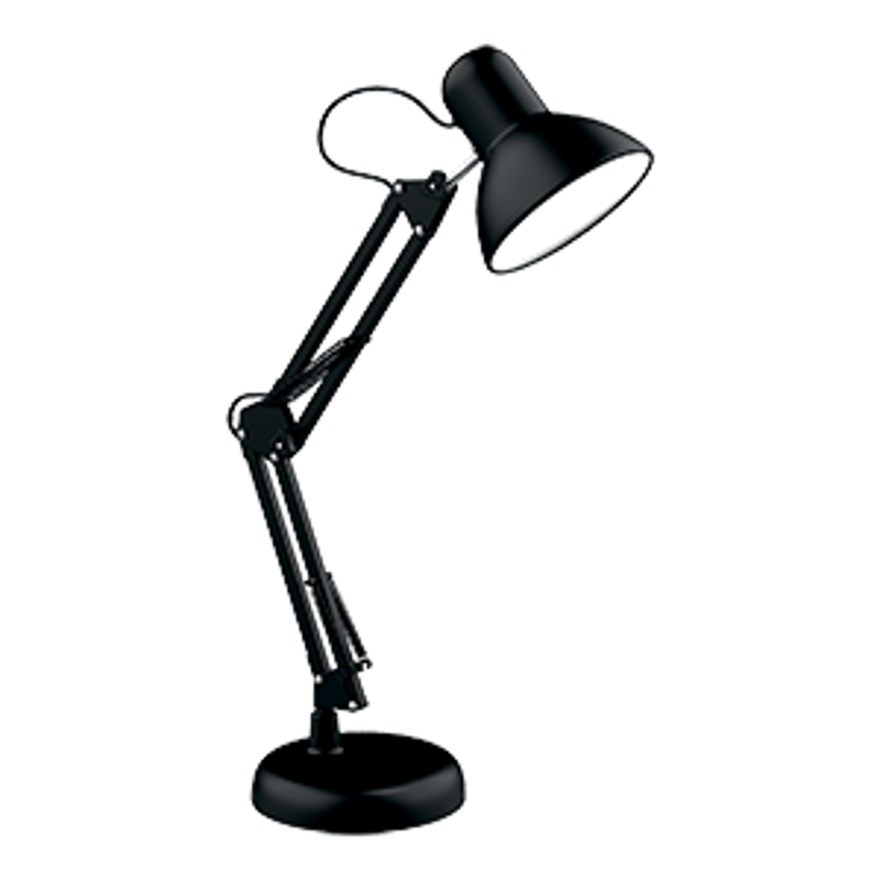 Светильник настольный GTL002 60W 220-240V E27 черный струбцина и основание 1/12