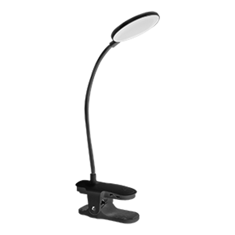 Светильник настольный GTL205 5W 330lm 4000K 5V Li-ion 1200mA черный диммируемый LED 1/25/50