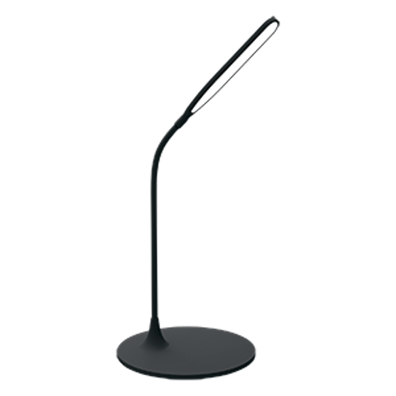 Светильник настольный Qplus GTL502 8W 500lm 3500-5500K 170-265V черный диммируемый LED 1/12