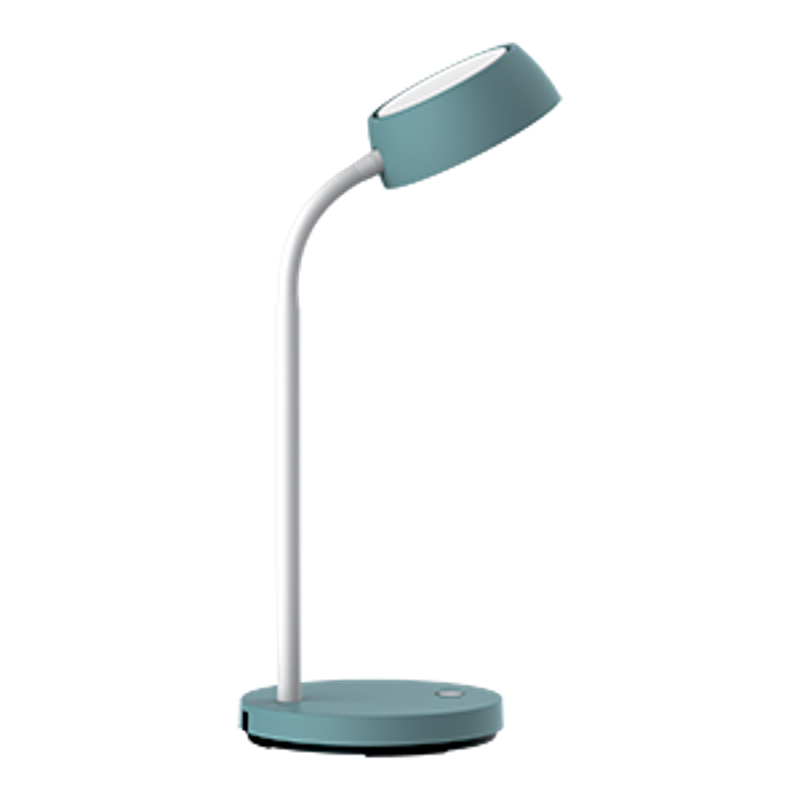 Светильник настольный Qplus GTL602 8W 600lm 4000K 170-265V бирюзовый диммируемый LED 1/8