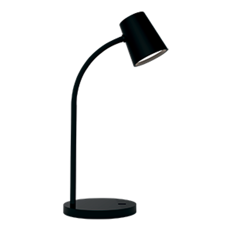 Светильник настольный Qplus GTL603 8W 600lm 4000K 170-265V черный диммируемый LED 1/8