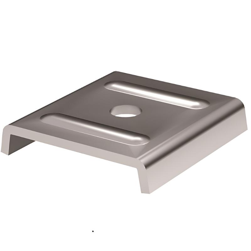 Опорная пластина для C-образных профилей, INOX 304
