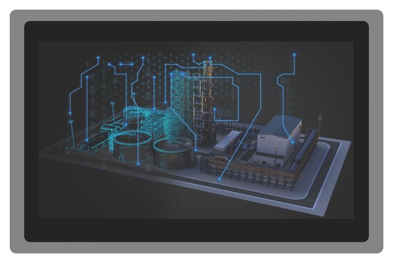 ПК панел. пром. i7 16Гб RAM 500Гб ROM SSD 18,5" HD win