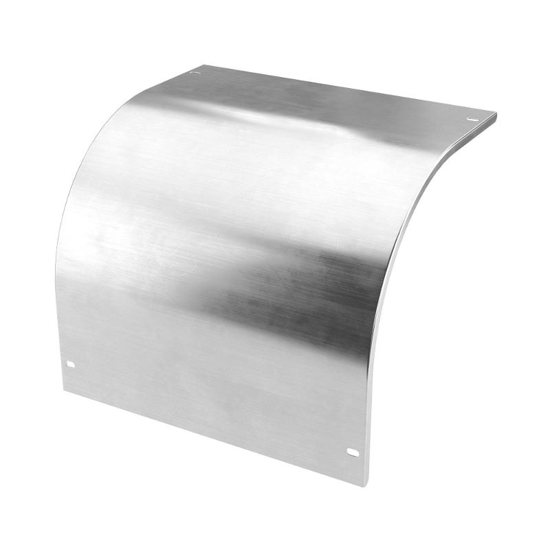 Крышка на угол вертикальный внешний 90 градусов 50х450, 0,8 мм, AISI 304