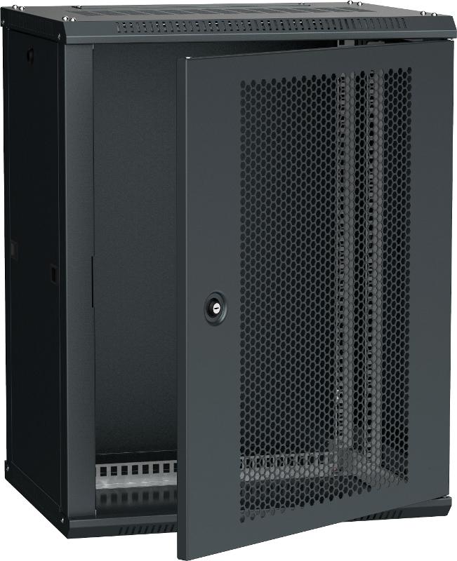 LINEA W Шкаф 20U 600х650 укомпл. дв. перф. чер.