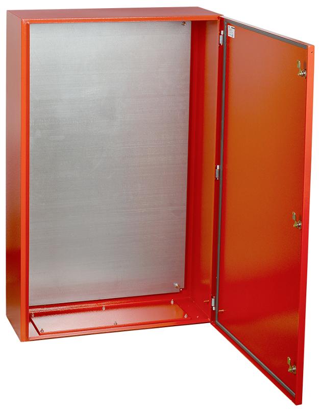 Щит с монтажной панелью ЩМП-5-0 У2 IP54 RAL 3020 (1000х650х285) красный