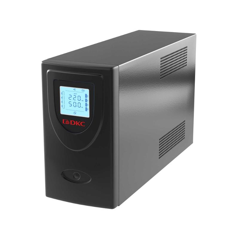 ИБП Info LCD, 2000 ВА, IEC (2), Schuko (2), USB + RJ45