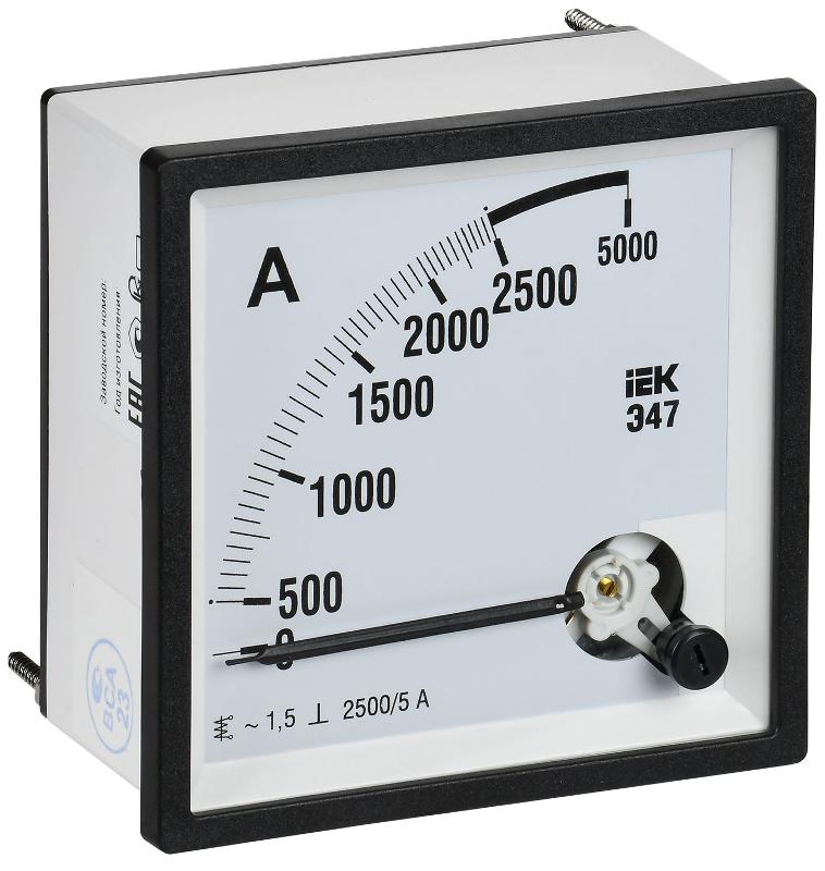 Амперметр Э47 2500/5А кл. точн. 1,5 96х96мм