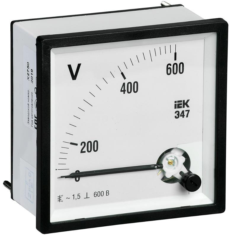 Вольтметр Э47 600В кл. точн. 1,5 96х96мм