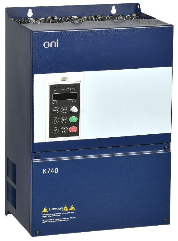 ПЧ K740 380В 3Ф 2,2кВт 5,1А тор. энк.