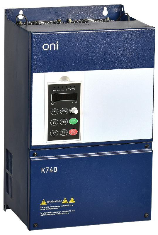 ПЧ K740 380В 3Ф 15-18,5кВт 32-37А тор. ДПТ энк. Profibus