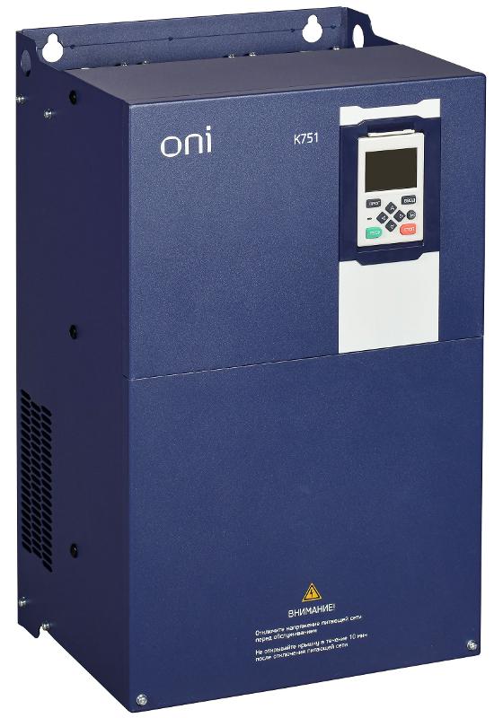 ПЧ K751 380В 3Ф 45-55кВт 91-112А ДПТ| K751-33-4555RM| ONI