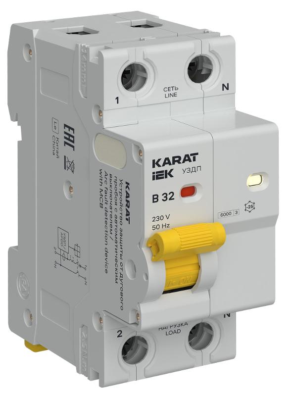 KARAT УЗДП с авт. выкл. 1P+N B 32А