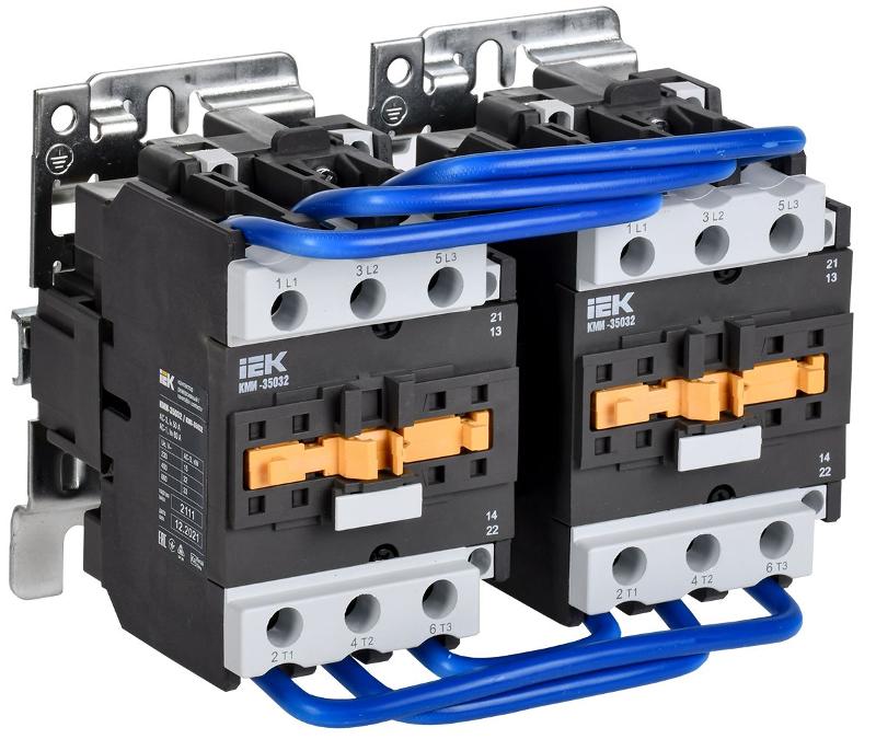 Контактор КМИ-35032 реверс 50А 230В/АС3 2НО;2НЗ