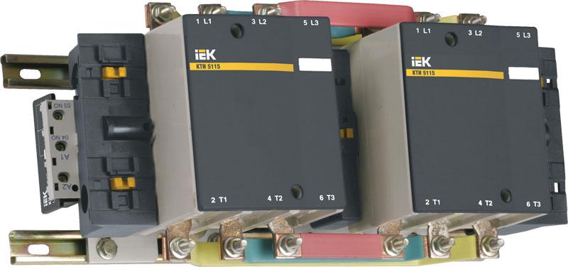 Контактор КТИ-52253 реверс 225А  230В/АС3