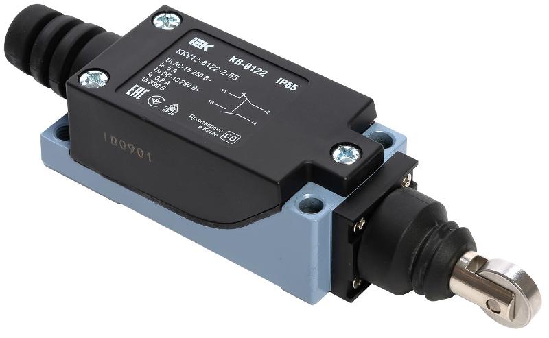 Выкл. конц. КВ-8122 ролик вертикальный нажимной IP65