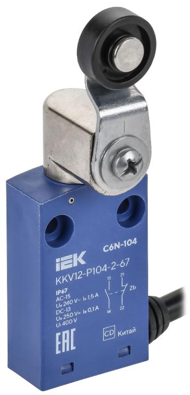 Выключатель концевой C6N-104 рычаг с рол. IP67