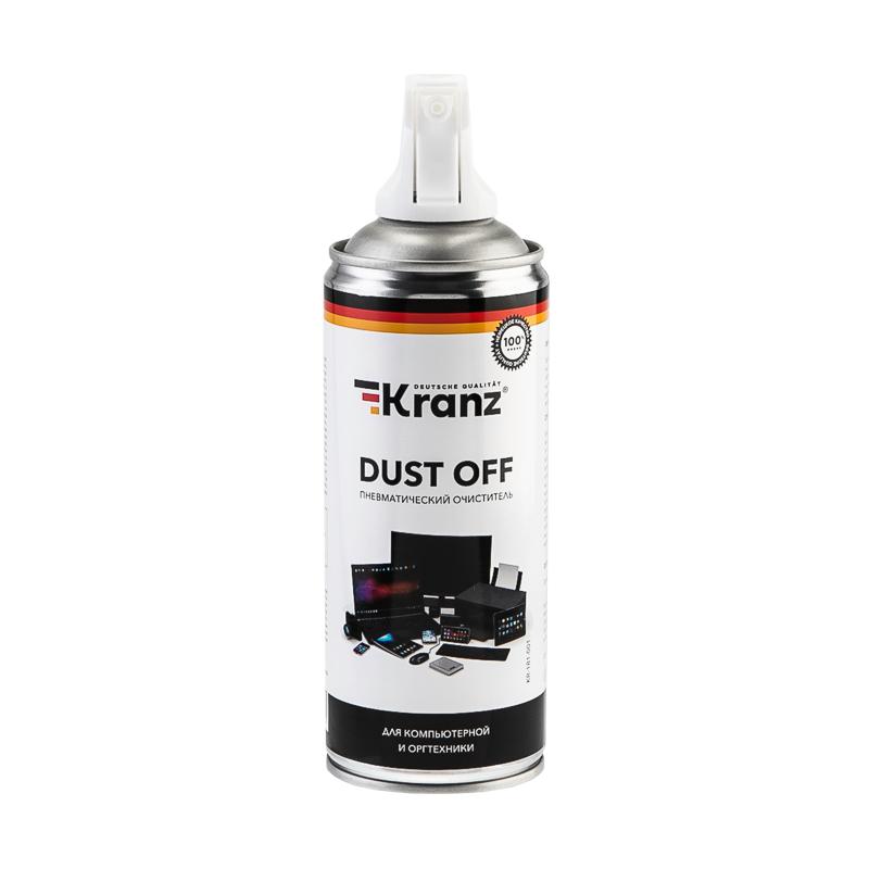 Пневматический очиститель DUST OFF, KRANZ 400 мл, аэрозоль
