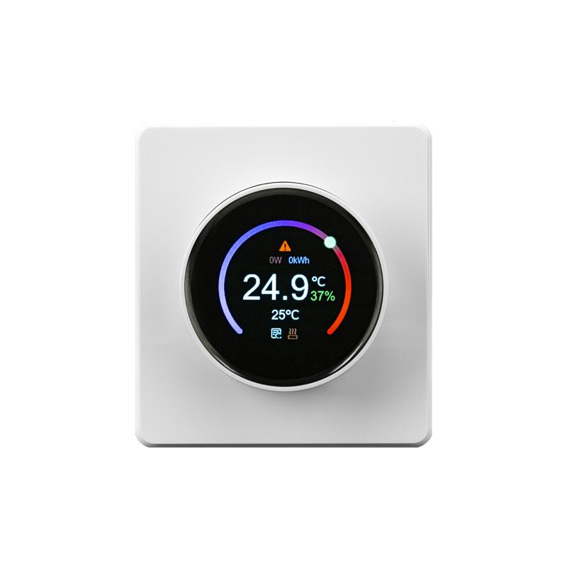 Терморегулятор ROUND Wi-Fi с/у перламутр