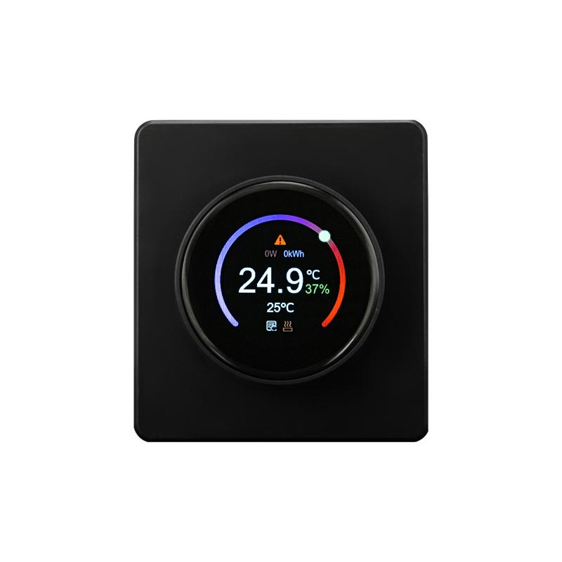 Терморегулятор ROUND Wi-Fi с/у оникс