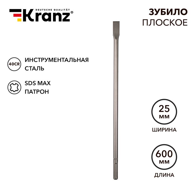 Зубило плоское 18х25х600мм, SDS MAX