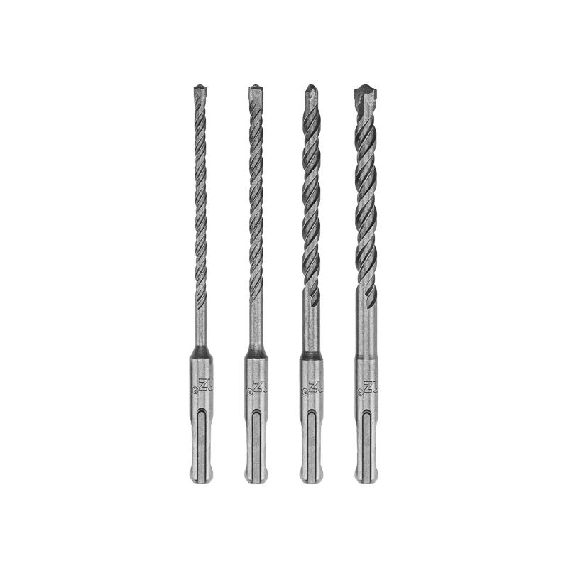 Набор буров по бетону 5-6-8-10х160 мм, 4 шт., в пластиковой коробке SDS PLUS