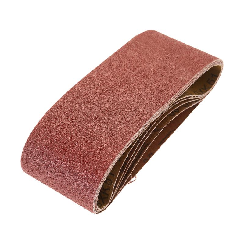 Лента шлифовальная бесконечная, 75х457мм, P80 (5 шт/уп)