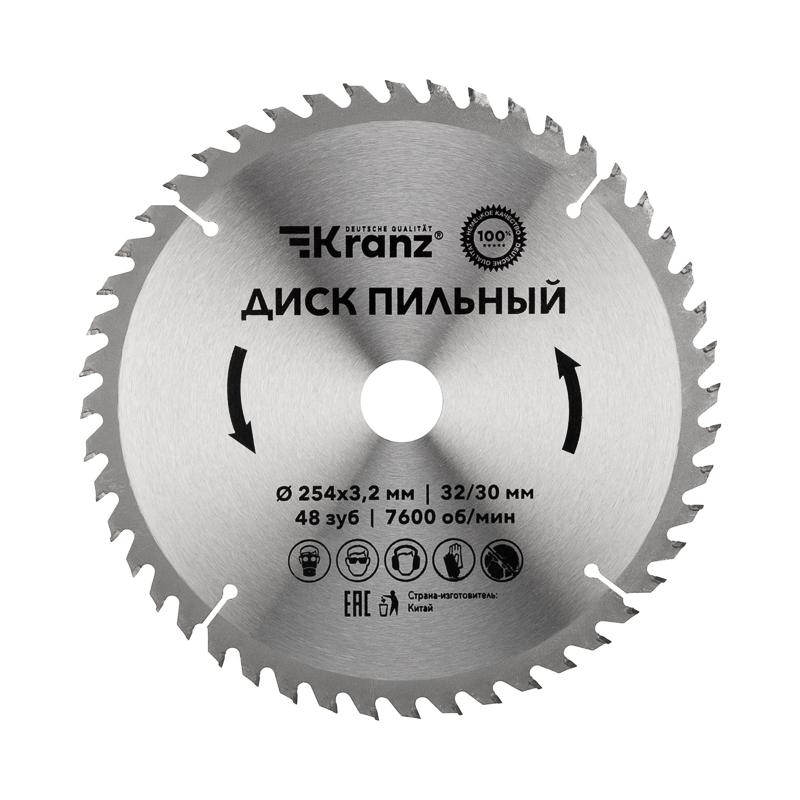 Диск пильный 254 мм х 48 зуб х 32/30 мм