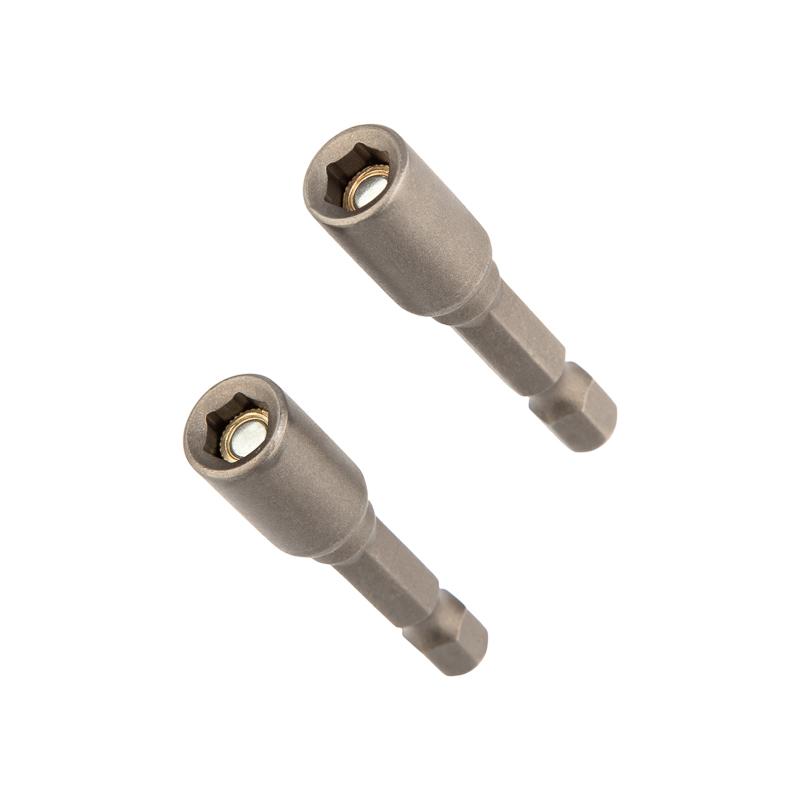 Ключ-насадка магнитная 1/4" 6х48 мм (2 шт./уп.)