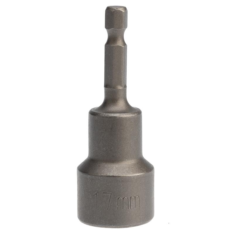 Ключ-насадка 17х65 мм, 1/4" магнитная (упак. 5 шт.)