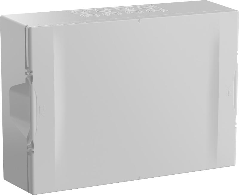 KREPTA Корпус пластиковый ЩРН-П-18 белая дверь IP40