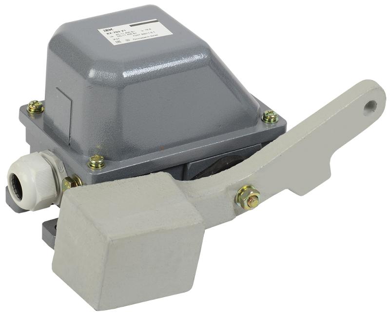 КУ-703 У1, рычаг с грузом, 10А, IP44, 2 эл. цепи, б/п