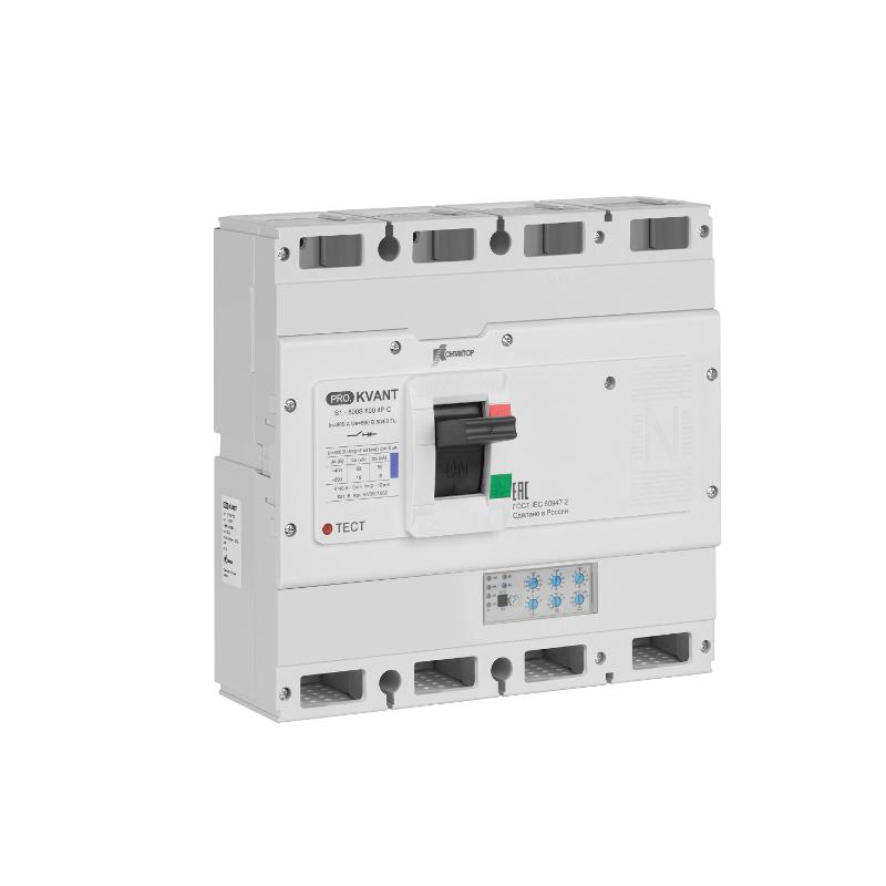 Выключатель автоматический PRO.KVANT TM-800H 4P 630A 70kA C