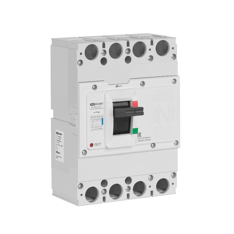 Выключатель автоматический PRO.KVANT S1-400H 4P 400A 70kA C