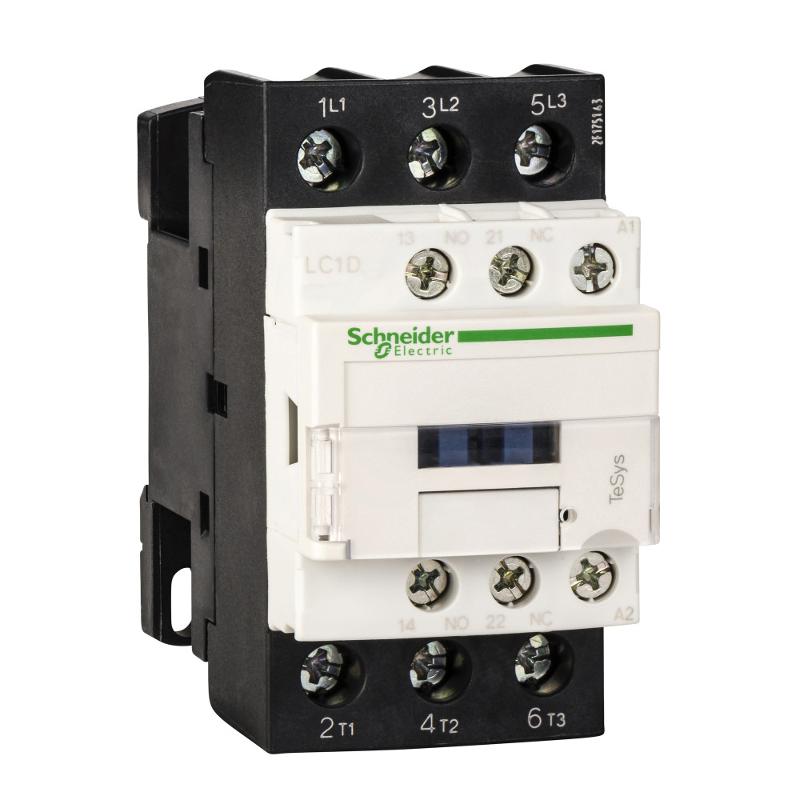 КОНТАКТОР D 3Р,25 A,НО+НЗ,220V 50/60 ГЦ,ЗАЖИМ ПОД КОЛЬЦ. НАКОН.,
