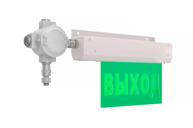 Знак безопасности LED NOTE Ex ЗЕЛЕНЫЙ