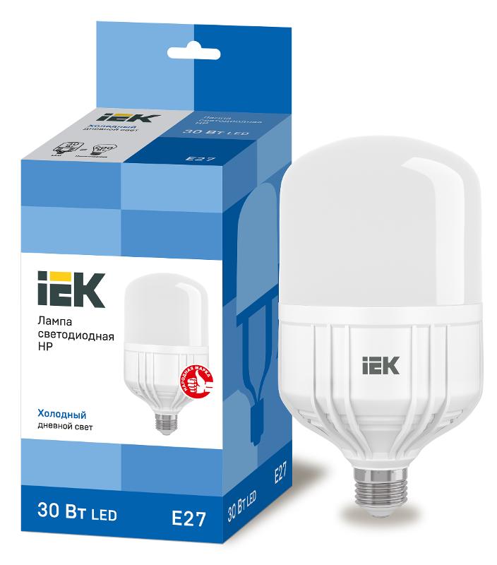 Лампа светодиодная LED 30Вт Е27 230В 6500К HP