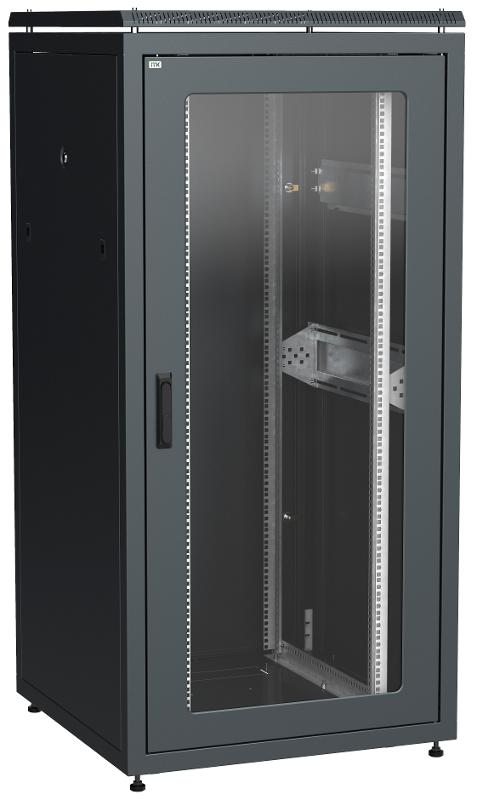LINEA N 33U 800х800мм стекл. пер. дв. задн. металл. чер.