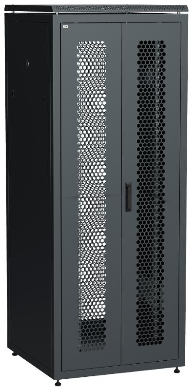 LINEA N 42U 800х800мм распашн. перф. дв. задн. перф. чер