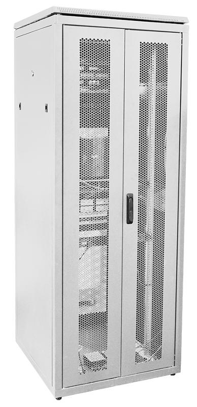 LINEA N 28U 800х800мм распашн. перф. дв. задн. перф. сер