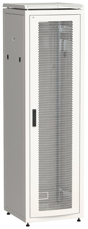 Шкаф сетевой 19" LINEA N 33U 600х800 мм перфорированная передняя дверь серый