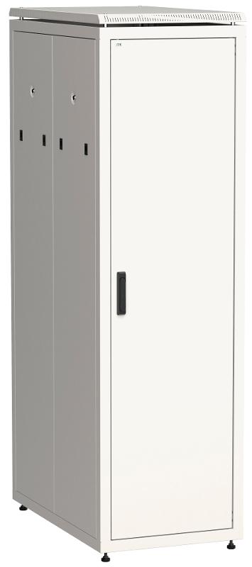 Шкаф сетевой 19" LINEA N 38U 600х1000 мм металлическая передняя дверь серый