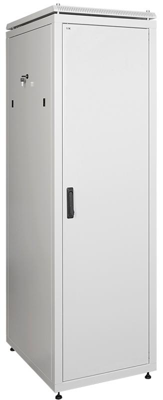 Шкаф сетевой 19" LINEA N 38U 600х600 мм металлическая передняя дверь серый