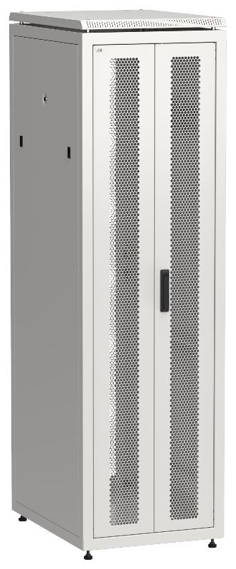 ITK LINEA N 42U 600х800мм распаш. перф. дв. задн. перф. сер.