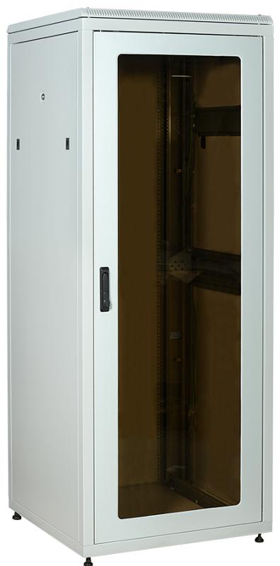 LINEA N 47U 800х800мм стекл. пер. дв. задн. металл. сер.